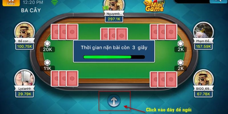 Các thuật ngữ có trong game bài 3 cây