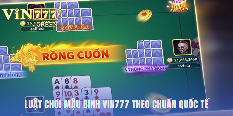 Luật chơi Mậu Binh giải mã quy tắc xếp bài và tính tiền